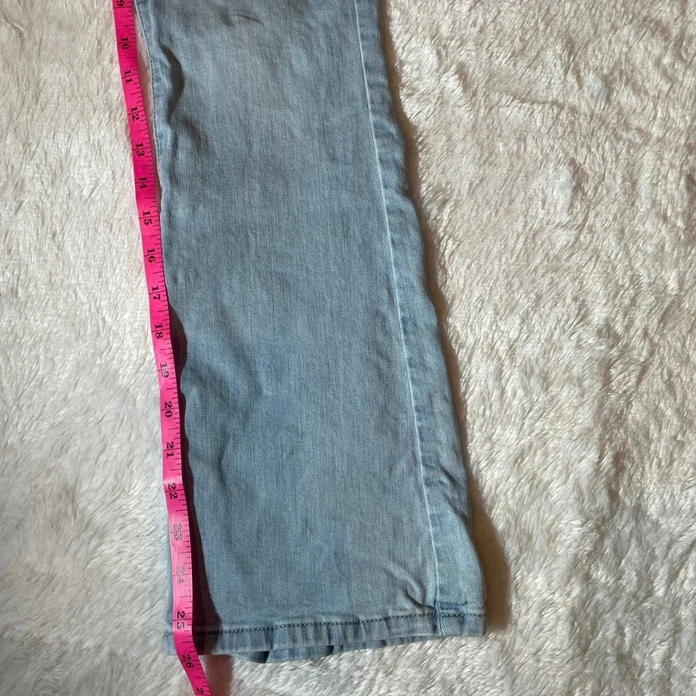 The‎ Childrens Place Girls Light Wash Flare Denim Jeans Size 12 Boho Y2K Retro